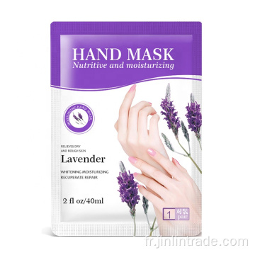 Masque de main de lavande unisexe original de haute qualité